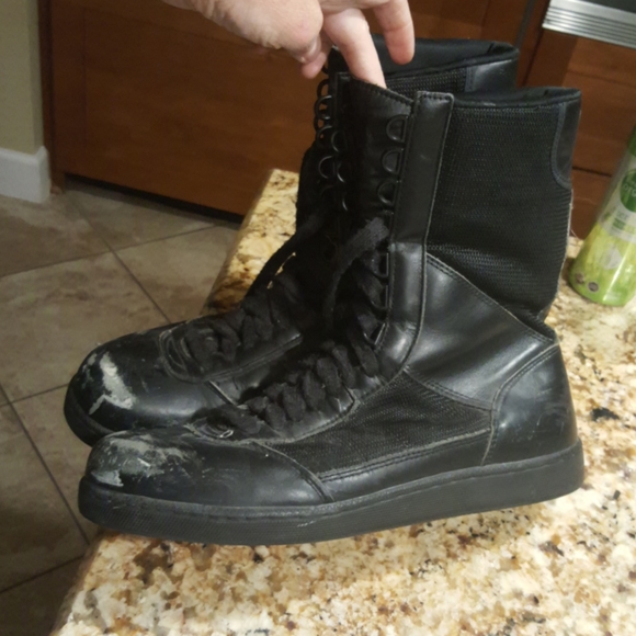 Black Army Boots - Picture 3 of 3